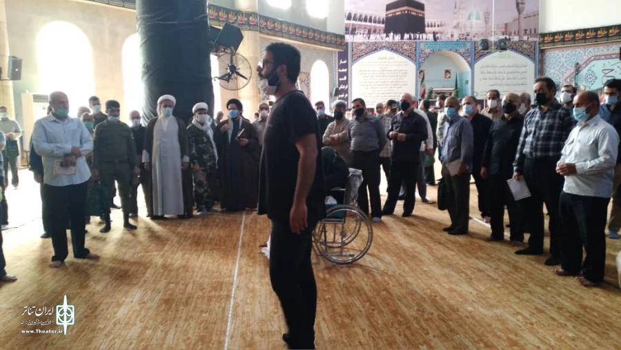 نمایش خیابانی حراج اجرا به اجرا در آمد