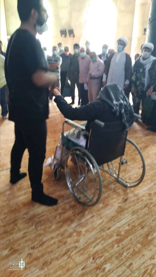 نمایش خیابانی حراج اجرا به اجرا در آمد