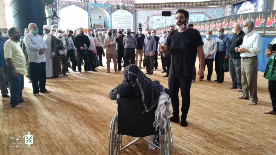 نمایش خیابانی حراج اجرا به اجرا در آمد