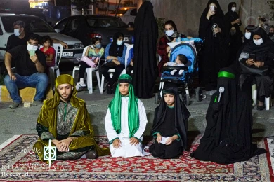 اجرای تعزیه بازار شام و حضرت ابوالفضل علیه السلام