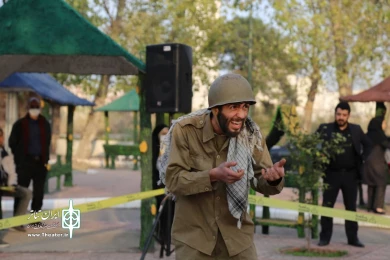 گزارش تصویری روز نخست جشنواره تئاتر خیابانی بسیج مازندران