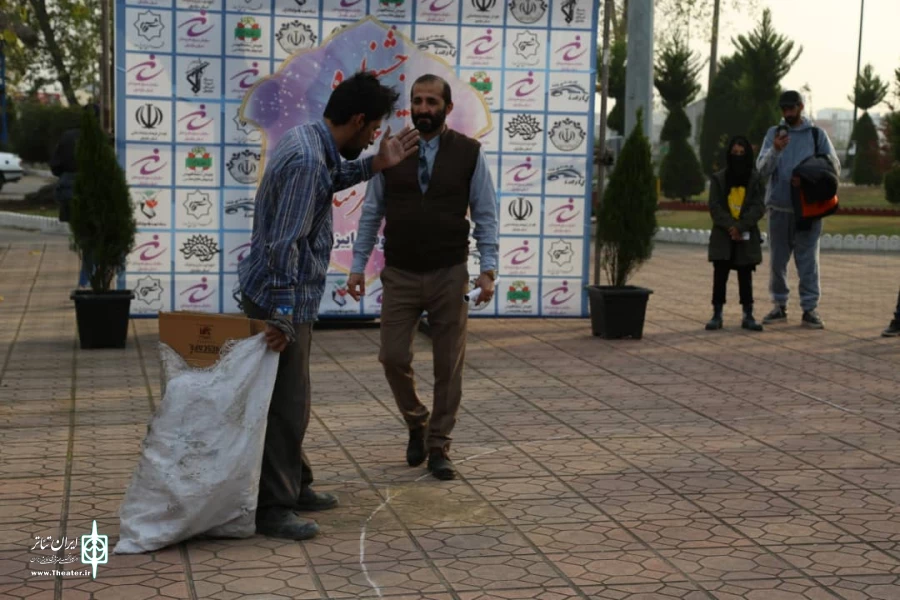 گزارش تصویری روز نخست جشنواره تئاتر خیابانی بسیج مازندران