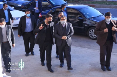 گزارش تصویری بازدید وزیر فرهنگ و ارشاد اسلامی و هیات همراه از تالار مرکزی ساری
