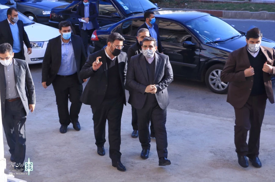 گزارش تصویری بازدید وزیر فرهنگ و ارشاد اسلامی و هیات همراه از تالار مرکزی ساری