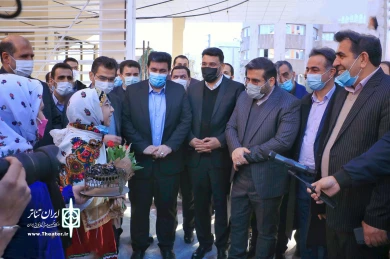 گزارش تصویری بازدید وزیر فرهنگ و ارشاد اسلامی و هیات همراه از تالار مرکزی ساری
