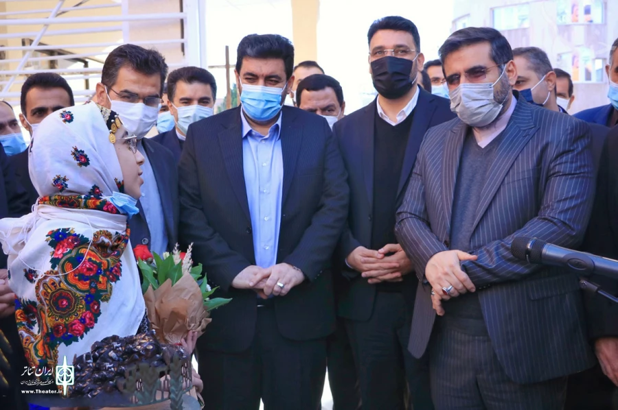 گزارش تصویری بازدید وزیر فرهنگ و ارشاد اسلامی و هیات همراه از تالار مرکزی ساری