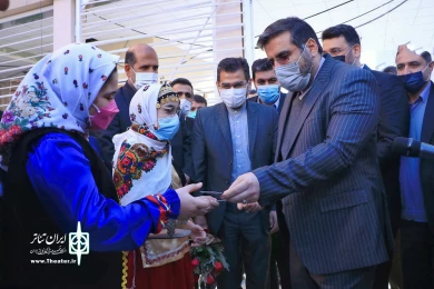 گزارش تصویری بازدید وزیر فرهنگ و ارشاد اسلامی و هیات همراه از تالار مرکزی ساری