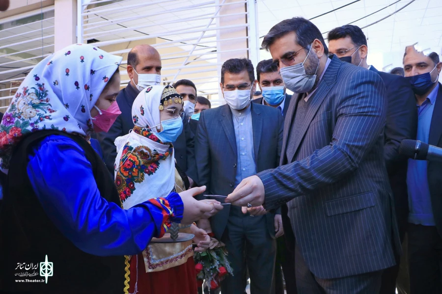 گزارش تصویری بازدید وزیر فرهنگ و ارشاد اسلامی و هیات همراه از تالار مرکزی ساری