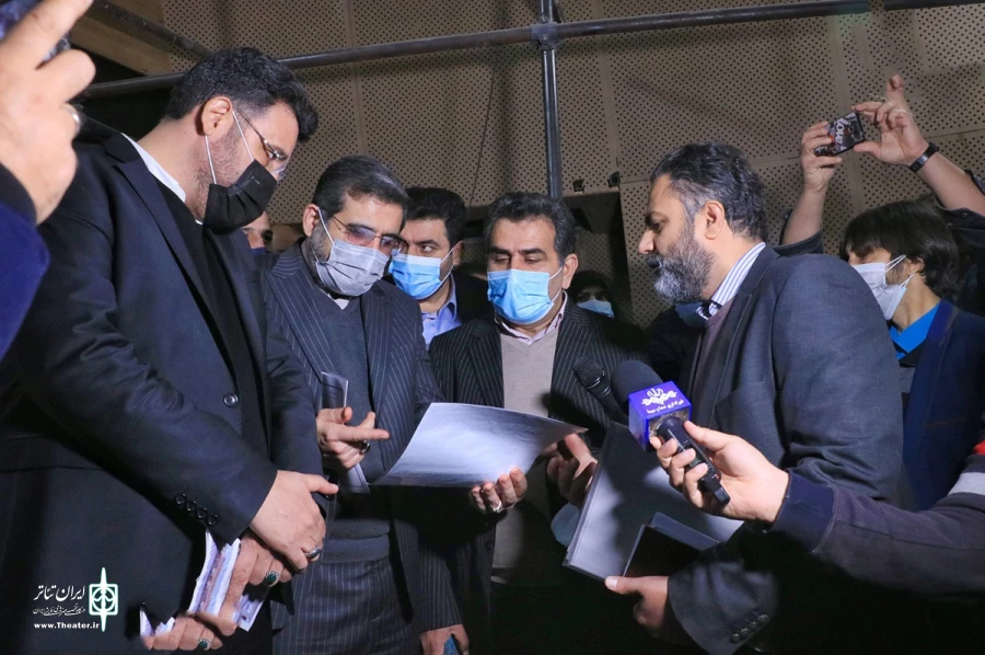 گزارش تصویری بازدید وزیر فرهنگ و ارشاد اسلامی و هیات همراه از تالار مرکزی ساری