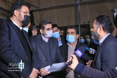 گزارش تصویری بازدید وزیر فرهنگ و ارشاد اسلامی و هیات همراه از تالار مرکزی ساری