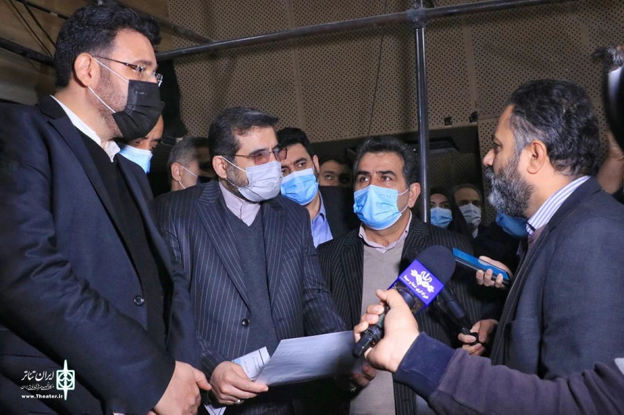 گزارش تصویری بازدید وزیر فرهنگ و ارشاد اسلامی و هیات همراه از تالار مرکزی ساری