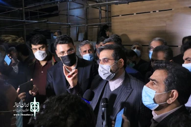 گزارش تصویری بازدید وزیر فرهنگ و ارشاد اسلامی و هیات همراه از تالار مرکزی ساری