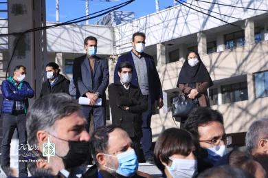 گزارش تصویری بازدید وزیر فرهنگ و ارشاد اسلامی و هیات همراه از تالار مرکزی ساری