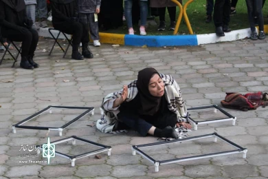 گزارش تصویری نمایش من هزار و یک شب زنده ام