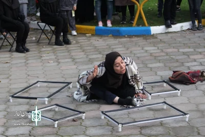 گزارش تصویری نمایش من هزار و یک شب زنده ام