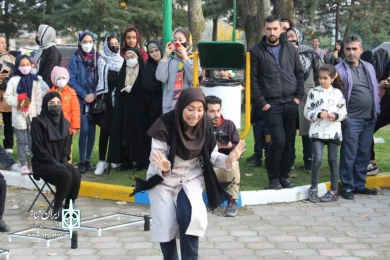گزارش تصویری نمایش من هزار و یک شب زنده ام