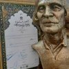 علی عظیمی هنرمند ساروی نفر اول نقالی غدیر کشور شد. 3