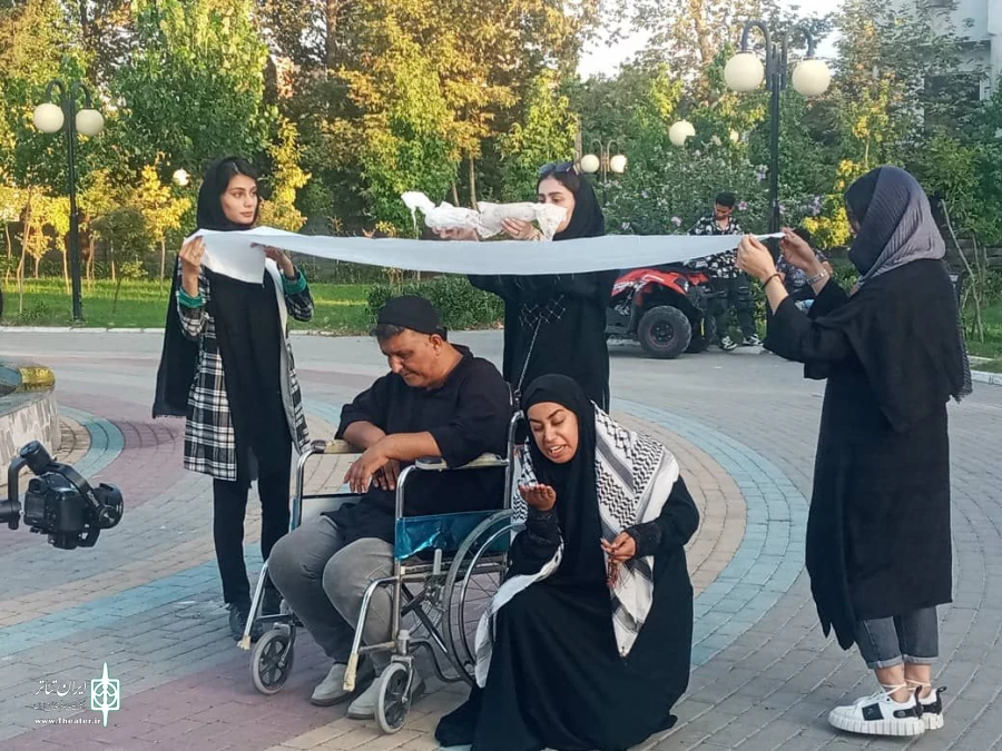 نمایش خیابانی حراج در نور اجرا شد
 3