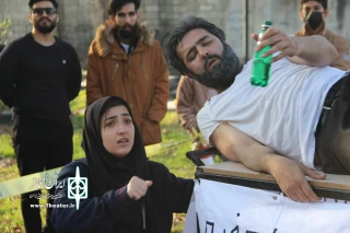 محمدجواد رحمانی آلاشتی نفر سوم بازیگری جشنواره ملی تئاتر ایثار شد