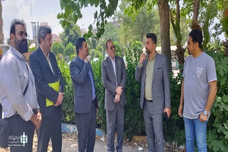 از امکانات سخت افزاری برگزاری جشنواره ملی تئاتر خیابانی محمودآباد بازدید بعمل آمد. 6