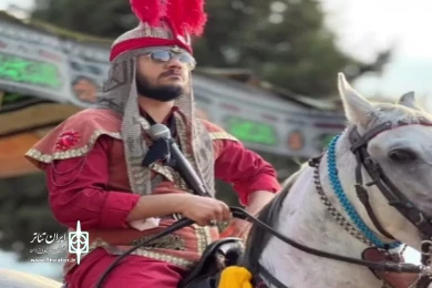 تعزیه خوانی جوانان بنی هاشم نور