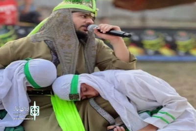 تعزیه خوانی گروه جوانان قمربنی هاشم (ع)شهرستان نور