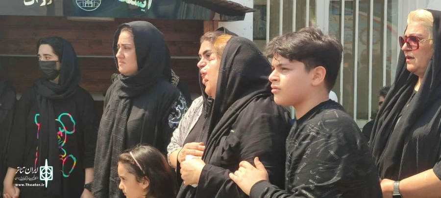 وداع با شکوه با « عمو بهزاد » تئاتر مازندران 2