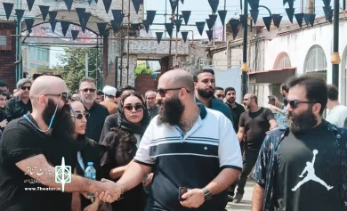 وداع با شکوه با « عمو بهزاد » تئاتر مازندران 3