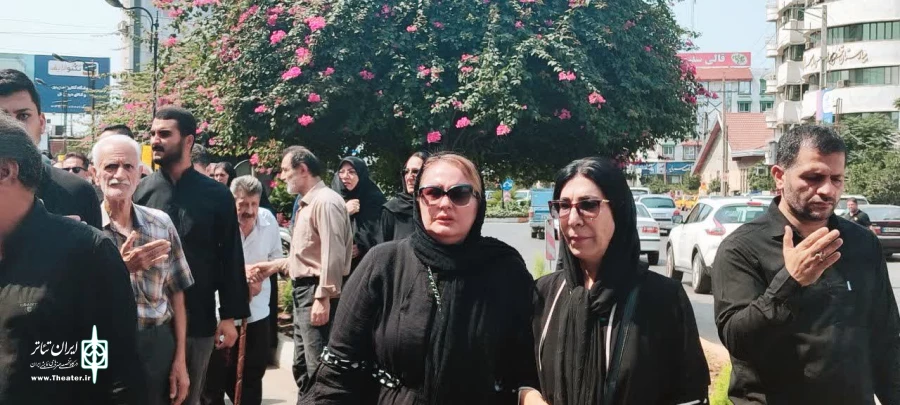 وداع با شکوه با « عمو بهزاد » تئاتر مازندران 8