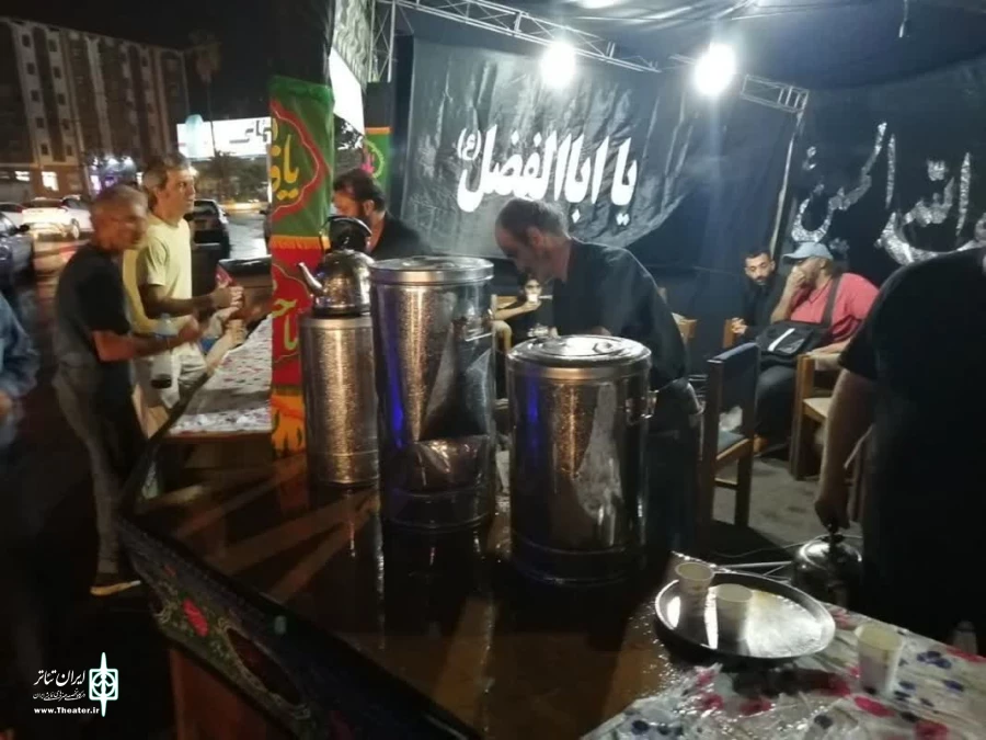 برپایی موکب هنرمندان استان مازندران به مناسبت دهه آخر صفر 4
