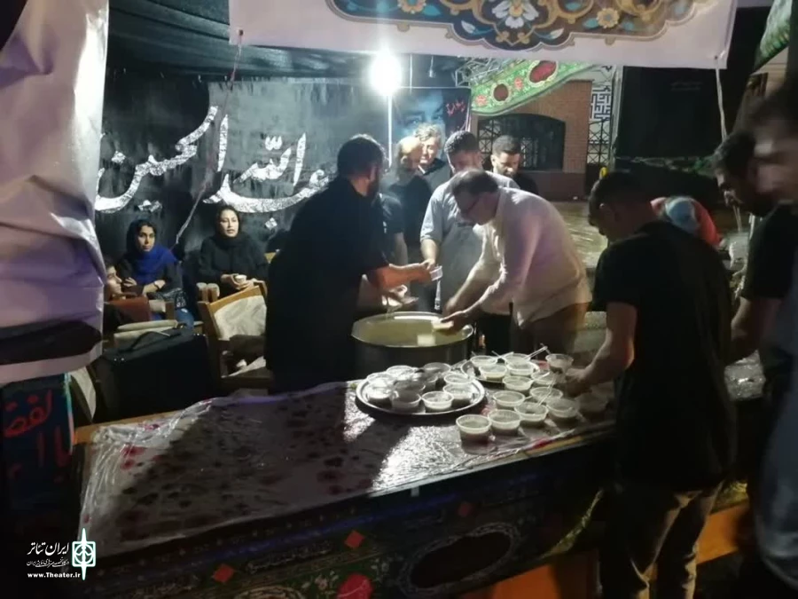 برپایی موکب هنرمندان استان مازندران به مناسبت دهه آخر صفر 5