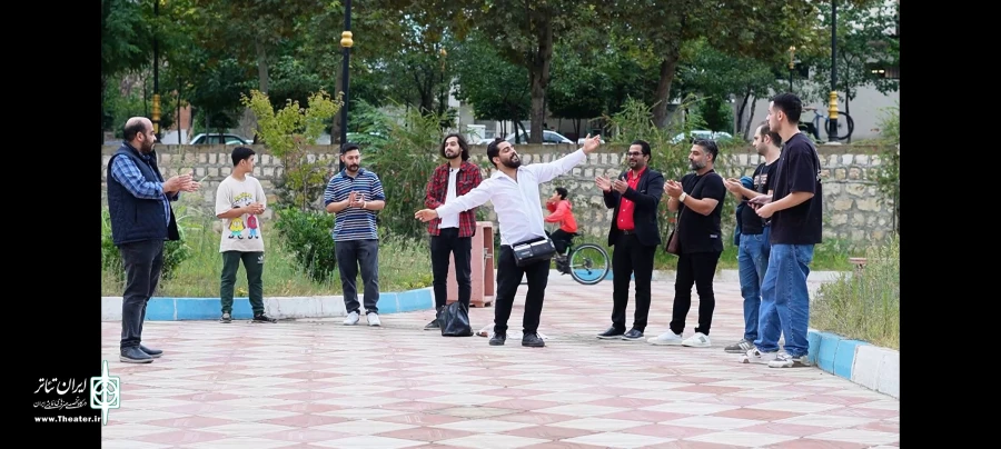 نمایش خیابانی ن مثل نیروگاه اجرا شد 2