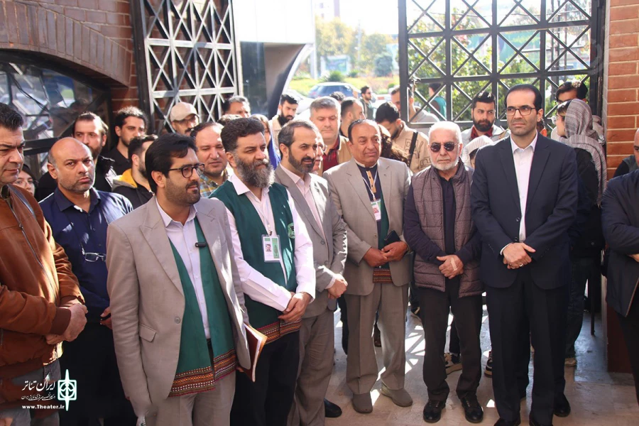 گزارش تصویری افتتاحیه سی و ششمین جشنواره تئاتر مازندران در ساری