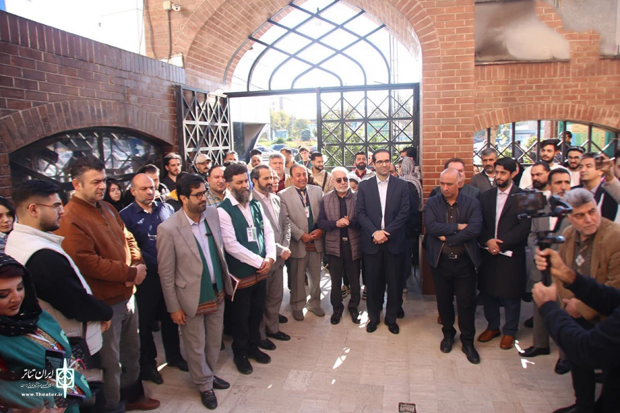 گزارش تصویری افتتاحیه سی و ششمین جشنواره تئاتر مازندران در ساری