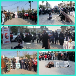 در نخستین جشنواره ملی تئاتر خیابانی چتر ماه

تئاتر خیابانی «زنی برای زندگی» در قائم شهر اجرا شد